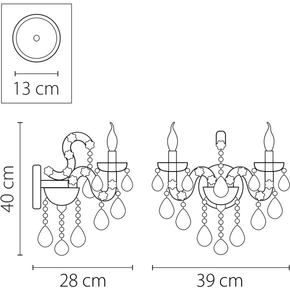 Бра Champa Lightstar 775623