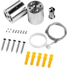 Комплект вертикального крепежа двойной к силикон профилю 442802-(05-10-20) (D28) Profiled Lightstar 442891 Комплект вертикального крепежа двойной к силикон профилю 442802-(05-10-20) (D28) Profiled Lightstar 442891