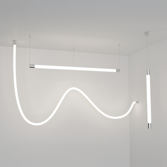 Комплект вертикального крепежа двойной к силикон профилю 442802-(05-10-20) (D28)  Profiled Lightstar 442891