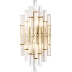 Бра Crystal Lux SARAGOSA AP2 BRASS/TRANSPARENTE Бра Crystal Lux SARAGOSA AP2 BRASS/TRANSPARENTE