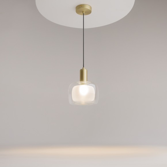 Подвесной светильник с 1 плафоном Maytoni MOD411PL-01G Vision под лампу 1xE14 60W Подвесной светильник с 1 плафоном Maytoni MOD411PL-01G Vision под лампу 1xE14 60W