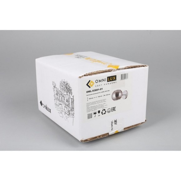 Светильник настенный (Бра) OML-93801-01