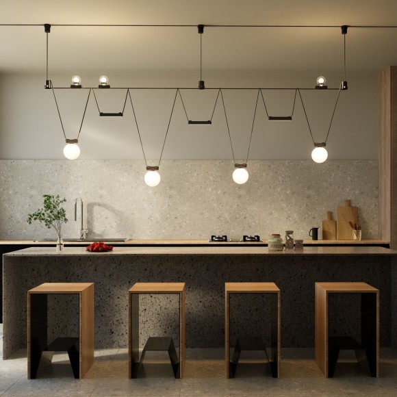 359478 Трековый ременный светодиодный SMART светильник c доп. механическим перекл. цветности Novotech EASY CRI90+ 3000-6000К 260Лм 220° 6W TUYA, Алиса, Wi-Fi