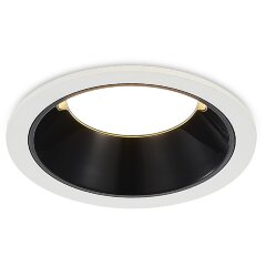 ST755.438.07 Св-к встр. Черный LED 1*7W 3000K 630Lm Ra80 120° IP20 D85xH45 100-240V Встраиваемые светильники ST755.438.07 Св-к встр. Черный LED 1*7W 3000K 630Lm Ra80 120° IP20 D85xH45 100-240V Встраиваемые светильники