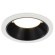 ST755.438.07 Св-к встр. Черный LED 1*7W 3000K 630Lm Ra80 120° IP20 D85xH45 100-240V Встраиваемые светильники
