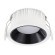 ST755.438.07 Св-к встр. Черный LED 1*7W 3000K 630Lm Ra80 120° IP20 D85xH45 100-240V Встраиваемые светильники