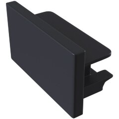 Торцевая заглушка 1шт для накладных однофазных шинопроводов Maytoni TRA001EC-11B Торцевая заглушка 1шт для накладных однофазных шинопроводов Maytoni TRA001EC-11B