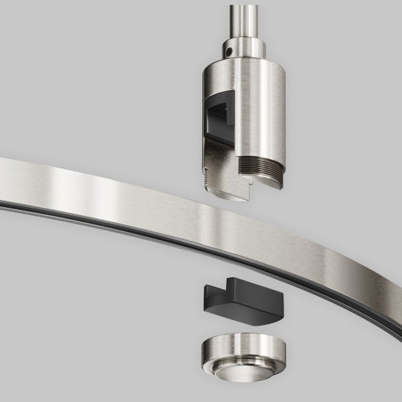 Шинопровод магнитный накладной/подвесной Maytoni Flarity TRX154-2SR-D1800-PT Шинопровод магнитный накладной/подвесной Maytoni Flarity TRX154-2SR-D1800-PT