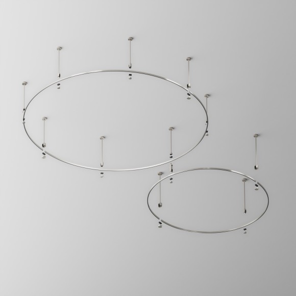 Шинопровод магнитный накладной/подвесной Maytoni Flarity TRX154-2SR-D1800-PT Шинопровод магнитный накладной/подвесной Maytoni Flarity TRX154-2SR-D1800-PT