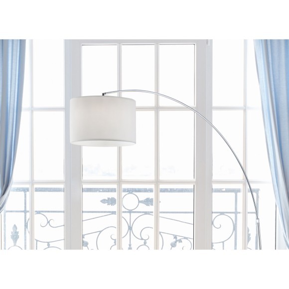 Торшер с абажуром Maytoni Z329-FL-01-CH Nevada под лампу 1xE27 40W Торшер с абажуром Maytoni Z329-FL-01-CH Nevada под лампу 1xE27 40W