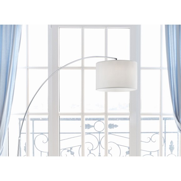 Торшер с абажуром Maytoni Z329-FL-01-CH Nevada под лампу 1xE27 40W Торшер с абажуром Maytoni Z329-FL-01-CH Nevada под лампу 1xE27 40W