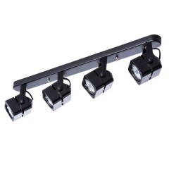 Спот потолочный Arte Lamp A1315PL-4BK MISAM под лампы 4xGU10 50W
