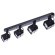 Спот потолочный Arte Lamp A1315PL-4BK MISAM под лампы 4xGU10 50W