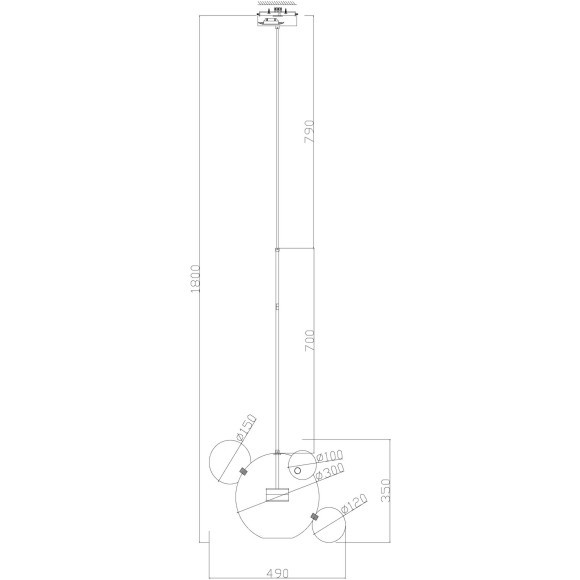 Подвесной светильник Freya FR5128PL-L10BS Amoris светодиодный LED 10W Подвесной светильник Freya FR5128PL-L10BS Amoris светодиодный LED 10W
