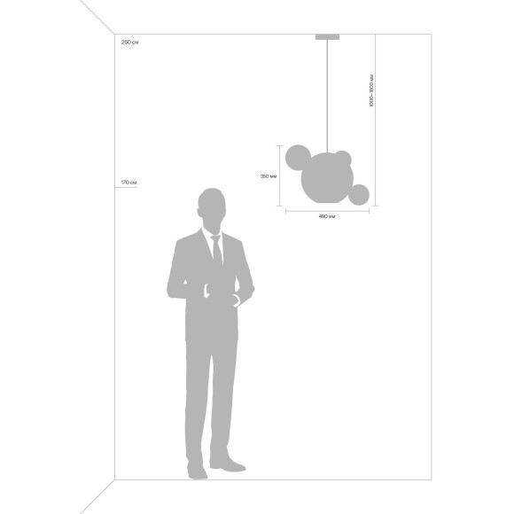 Подвесной светильник Freya FR5128PL-L10BS Amoris светодиодный LED 10W Подвесной светильник Freya FR5128PL-L10BS Amoris светодиодный LED 10W