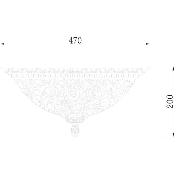 Настенно-потолочный светильник Maytoni C908-CL-04-R Pascal под лампы 4xE27 40W