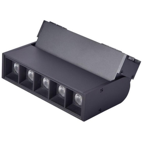 4141-1U, потолочный светильник, L140xW35xH105, LEDx10W, 42V, угол рассеивания: 30°, 700LM, 3000-6000K, IP20, included 4141-1U, потолочный светильник, L140xW35xH105, LEDx10W, 42V, угол рассеивания: 30°, 700LM, 3000-6000K, IP20, included