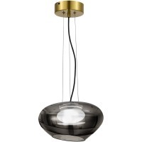 SL6019.303.01 Светильник подвесной ST-Luce Латунь/Дымчатый, Белый LED 1*10W 3000K FORAY