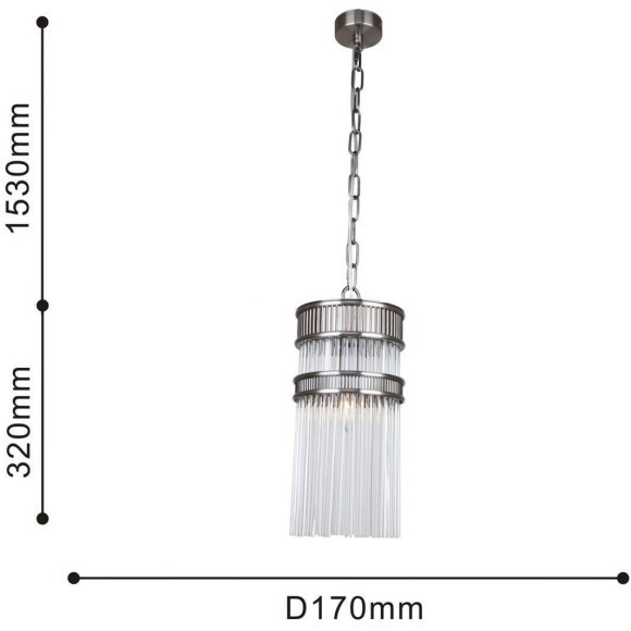 Подвесной светильник Turris 4201-1P