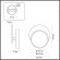 5626/9WL LEDIO LN23 035 белый Бра LED 9W 3000K 455Лм 220V DEVIN