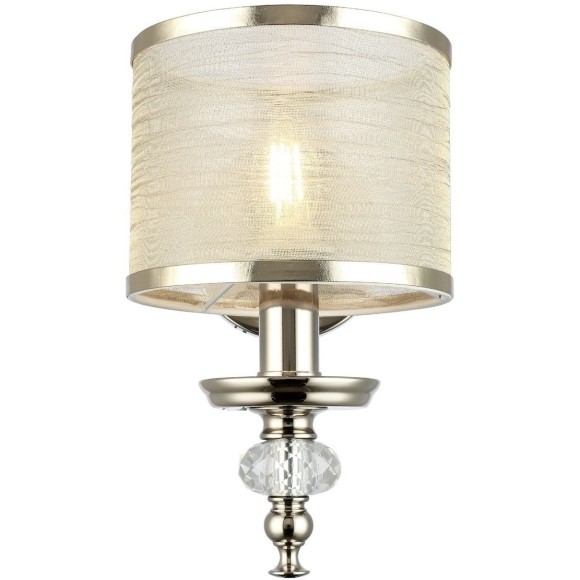 SL1750.101.01 Светильник настенный ST-Luce Никель/Золотистый E14 1*40W CORESIA SL1750.101.01 Светильник настенный ST-Luce Никель/Золотистый E14 1*40W CORESIA