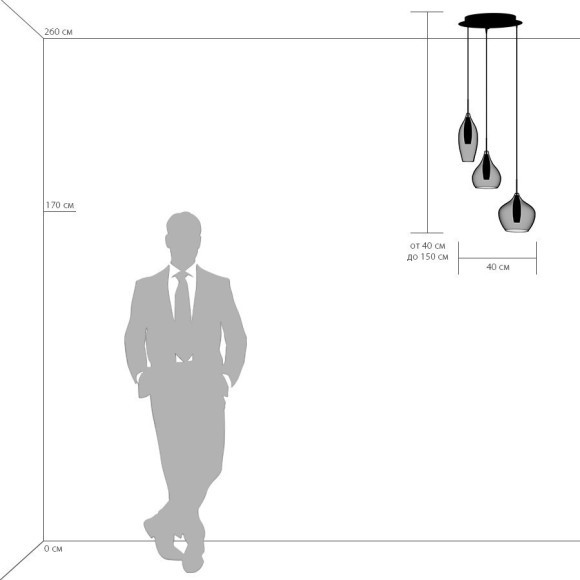 Подвесной светильник с 3 лампами Lightstar 803053 Pentola под лампы 3xG9 75W Подвесной светильник с 3 лампами Lightstar 803053 Pentola под лампы 3xG9 75W