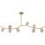 10212/8L Gold Подвесной светильник LOFT IT Sakura