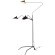 SL305.405.03 Торшер ST-Luce Черный/Черный, Белый E27 3*60W SPRUZZO