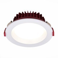 ST752.538.18 Св-к встр. Белый LED 1*18W 3000K 1 440Lm Ra80 100° IP44 D140xH52 100-240VV Встраиваемые светильники