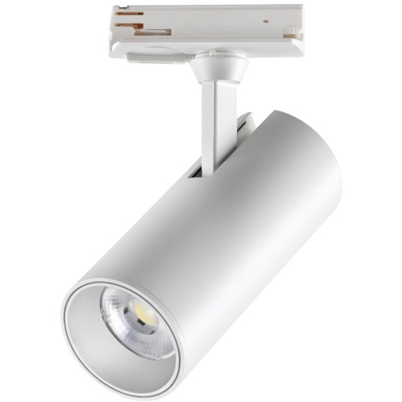 Трехжильный однофазный трековый светодиодный светильник Novotech SELENE 359159 2300лм 24Вт