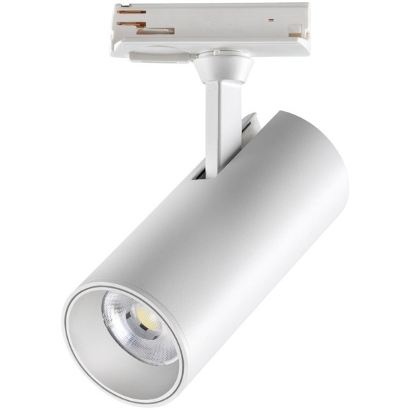 Трехжильный однофазный трековый светодиодный светильник Novotech SELENE 359159 2300лм 24Вт