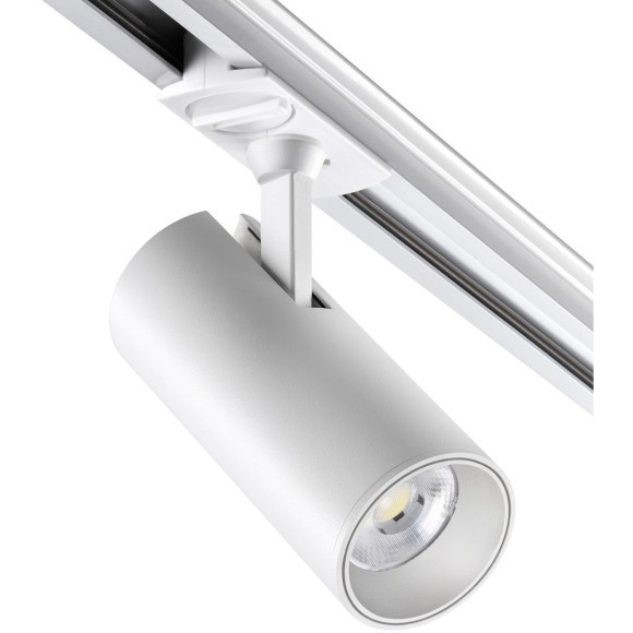 Трехжильный однофазный трековый светодиодный светильник Novotech SELENE 359159 2300лм 24Вт