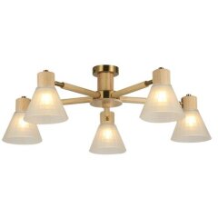Потолочная люстра Arte lamp MELEPH A4096PL-5BR Потолочная люстра Arte lamp MELEPH A4096PL-5BR