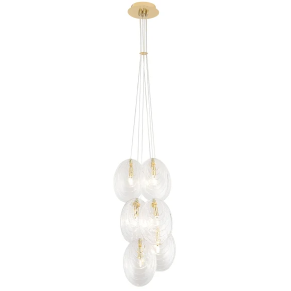Светильник подвесной Crystal Lux MAR SP6 TRANSPARENTE