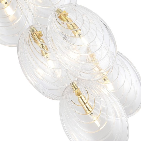 Светильник подвесной Crystal Lux MAR SP6 TRANSPARENTE Светильник подвесной Crystal Lux MAR SP6 TRANSPARENTE