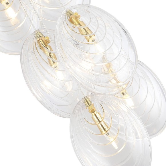 Светильник подвесной Crystal Lux MAR SP6 TRANSPARENTE Светильник подвесной Crystal Lux MAR SP6 TRANSPARENTE