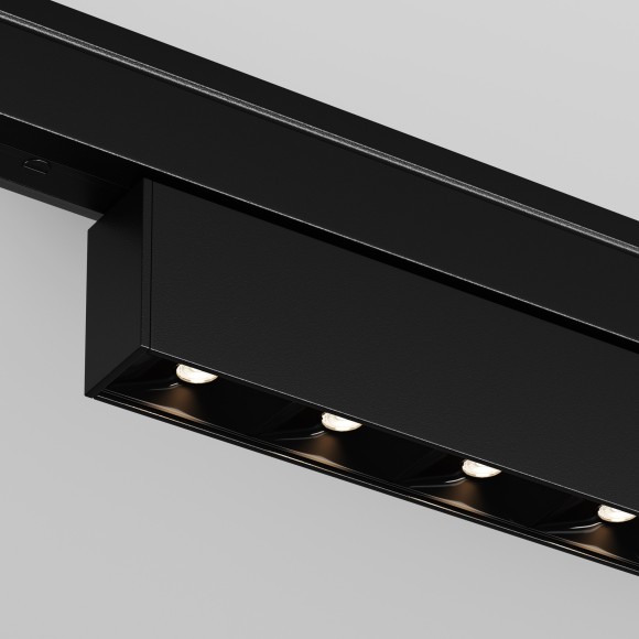 TR193-1-10W3K-M-B Ультратонкий трековый диммируемый по TRIAC 0/1-10V магнитный светодиодный светильник Maytoni Levity CRI90+ 3000К 430Лм 30° 10Вт TR193-1-10W3K-M-B Ультратонкий трековый диммируемый по TRIAC 0/1-10V магнитный светодиодный светильник Maytoni Levity CRI90+ 3000К 430Лм 30° 10Вт