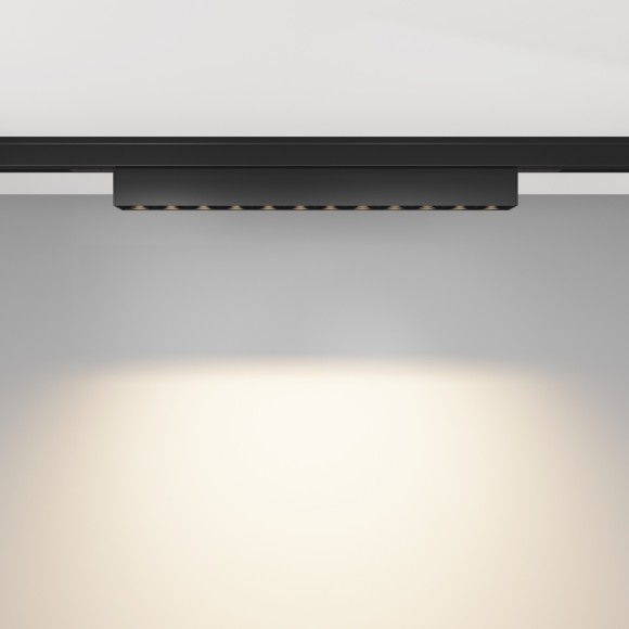 TR193-1-10W3K-M-B Ультратонкий трековый диммируемый по TRIAC 0/1-10V магнитный светодиодный светильник Maytoni Levity CRI90+ 3000К 430Лм 30° 10Вт TR193-1-10W3K-M-B Ультратонкий трековый диммируемый по TRIAC 0/1-10V магнитный светодиодный светильник Maytoni Levity CRI90+ 3000К 430Лм 30° 10Вт