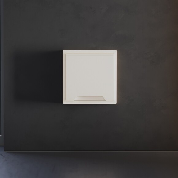 Накладка для розетки с заземлением, защитными шторками и крышкой, S70 (хлопок)