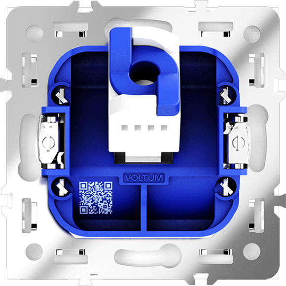 Розетка компьютерная встраиваемая VOLTUM S70 RJ45 кат.6, (белый матовый)