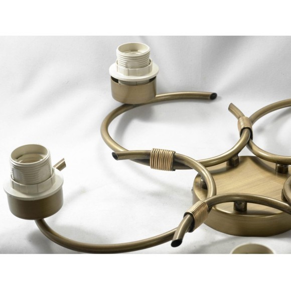 Люстра потолочная Lussole GRLSP-0223 OAKLAND IP21 под лампы 5xE27 50W