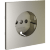 Накладка для розетки с заземлением и защитными шторками, S70 (шелк)