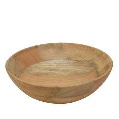 427068 Чаша декоративная FORLEYET, H70, ?245, дерево, натуральный 427068 Чаша декоративная FORLEYET, H70, ?245, дерево, натуральный