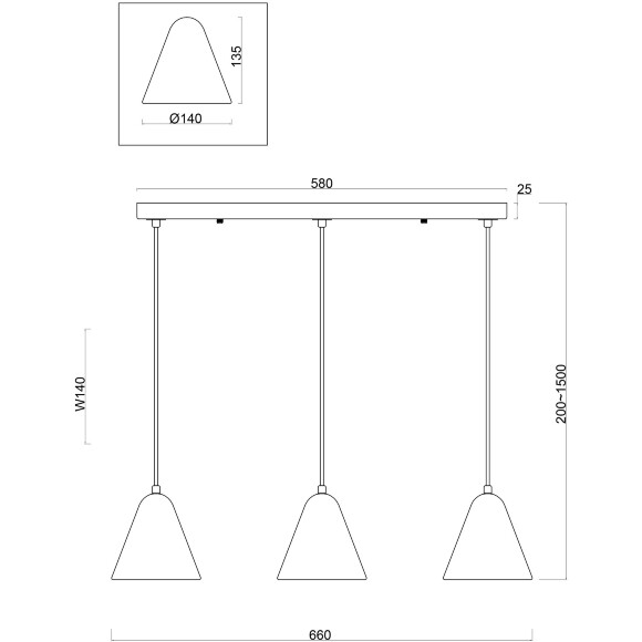 Подвесной светильник Freya FR8004PL-03WG