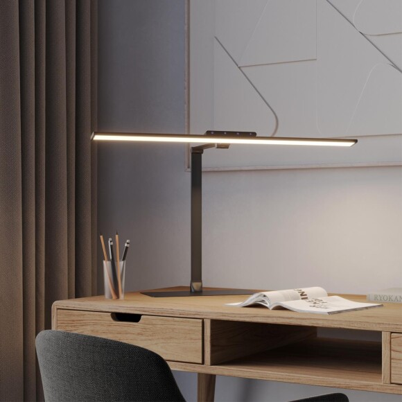 359967 LEDO NT26 000 черный Лампа настольная диммируемая полного спектра IP20 LED 24W 220V 4000K 1670Лм STUDI