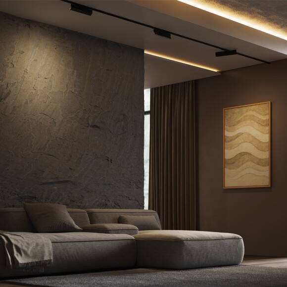 Maytoni EXILITY X TR242-2-12W3K-B Трековый складной поворотный светодиодный черный магнитный светильник книжка шириной 28см, с DIP переключателем группы включения на корпусе, LED 12Вт 3000K 1200Лм CRI90 40° IP20 48В Maytoni EXILITY X TR242-2-12W3K-B Трековый складной поворотный светодиодный черный магнитный светильник книжка шириной 28см, с DIP переключателем группы включения на корпусе, LED 12Вт 3000K 1200Лм CRI90 40° IP20 48В