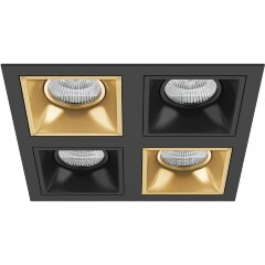 Встраиваемый светильник Lightstar D54703070307 Domino под лампы 4xGU5.3 200W Встраиваемый светильник Lightstar D54703070307 Domino под лампы 4xGU5.3 200W