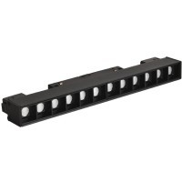 CLT 0.33 001 12W BL T3000K Трековый магнитный светодиодный светильник Crystallux Space 48V CRI90+ 3000К 1020Лм 120° 12W