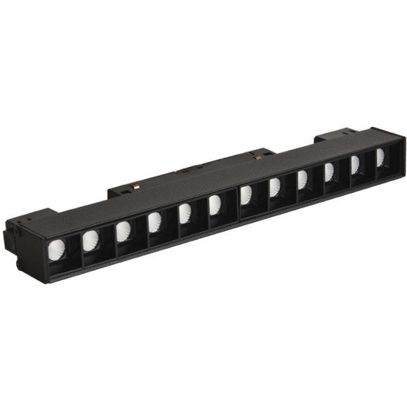 CLT 0.33 001 12W BL T3000K Трековый магнитный светодиодный светильник Crystallux Space 48V CRI90+ 3000К 1020Лм 120° 12W