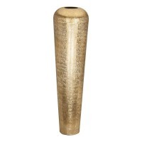 421331 MIYAZAKI Декоративная ваза металл брашированное золото H1650, Ø450